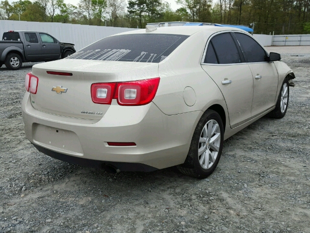 1G11F5SL7FF120903 - 2015 CHEVROLET MALIBU LTZ 米色 照片 4
