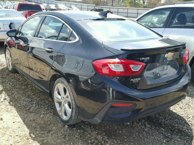 1G1BG5SM2G7328239 - 2016 CHEVROLET CRUZE PREM BLACK photo 3