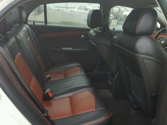 1G1ZK57BX8F263457 - 2008 CHEVROLET MALIBU LTZ WHITE photo 6