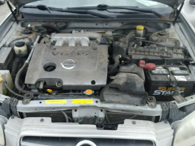 JN1DA31A62T319981 - 2002 NISSAN MAXIMA GLE SILVER photo 7