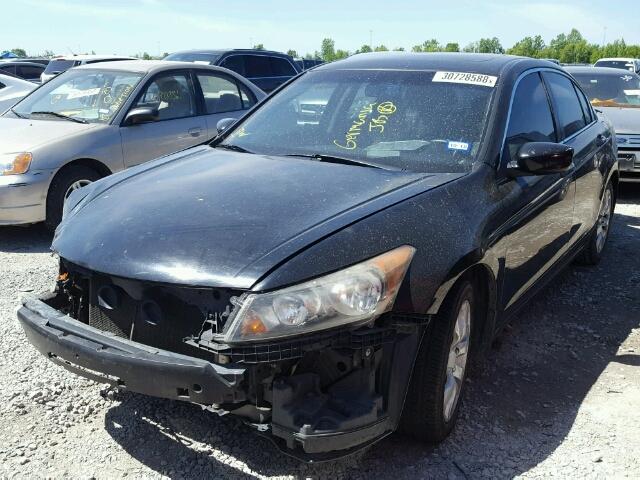 JHMCP26868C048547 - 2008 HONDA ACCORD EXL BLACK photo 2