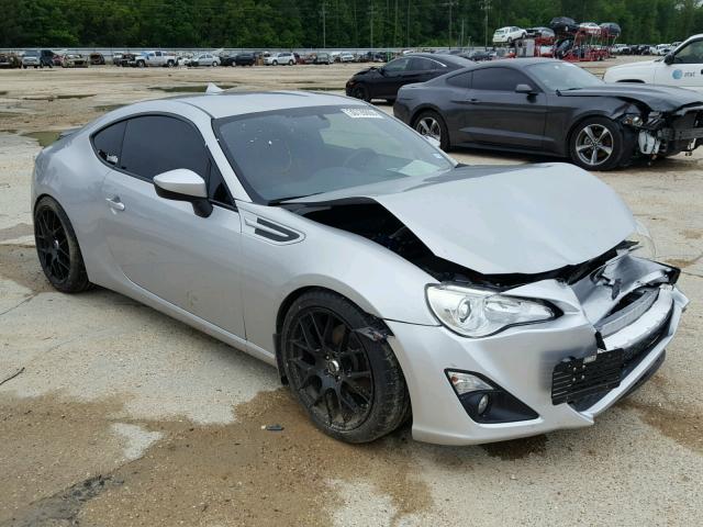 JF1ZNAA10D2722140 - 2013 TOYOTA SCION FR-S SILVER photo 1