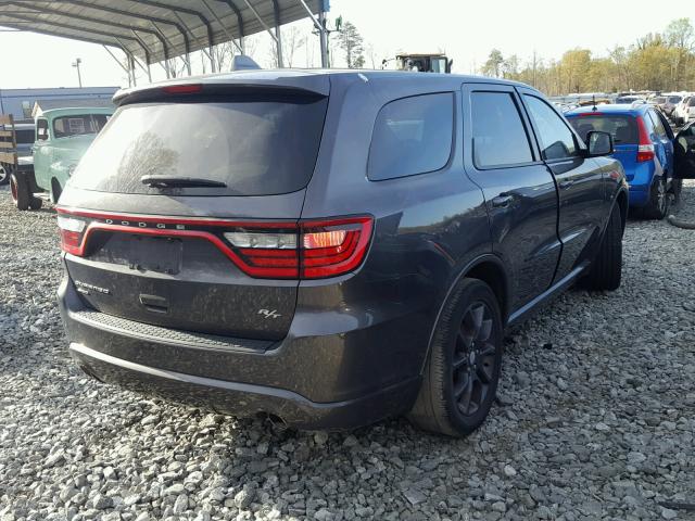 1C4SDJCT8GC477468 - 2016 DODGE DURANGO R/ GRAY photo 4