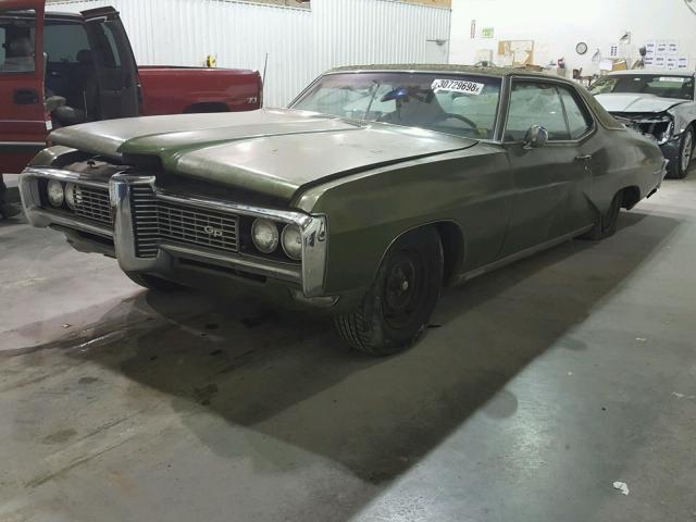 266578R200893 - 1968 PONTIAC GRAN PRIX GREEN photo 2