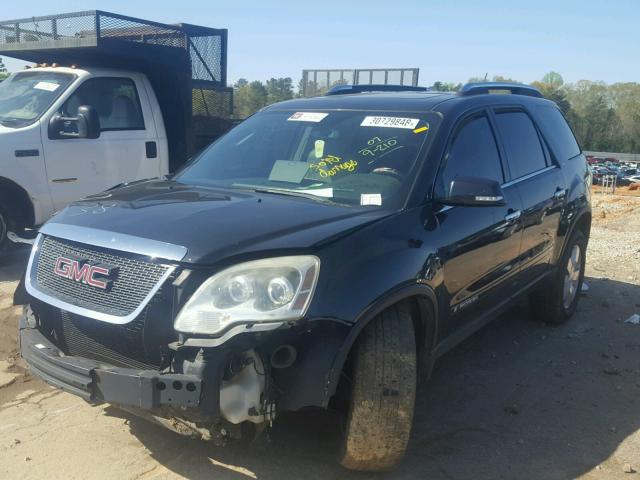 1GKER33747J149364 - 2007 GMC ACADIA SLT BLACK photo 2