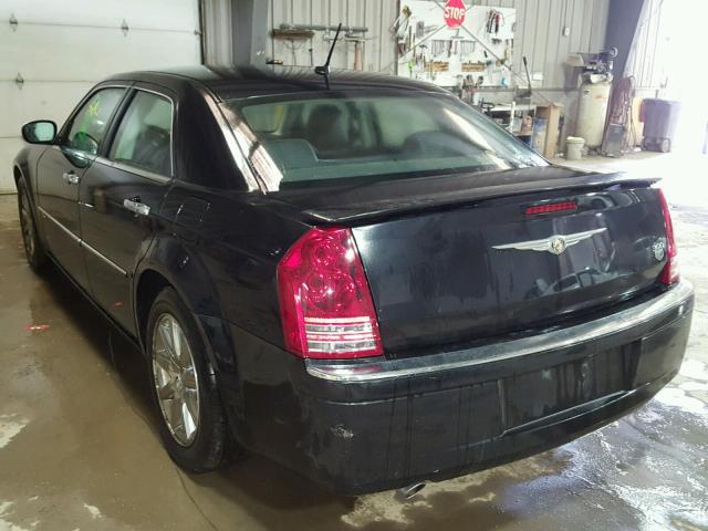 2C3KA63H88H335982 - 2008 CHRYSLER 300C BLACK photo 3