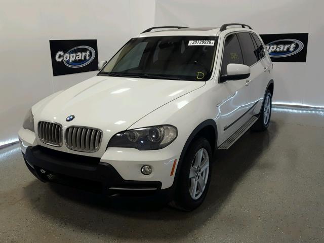 5UXFE83558L160417 - 2008 BMW X5 4.8I WHITE photo 2