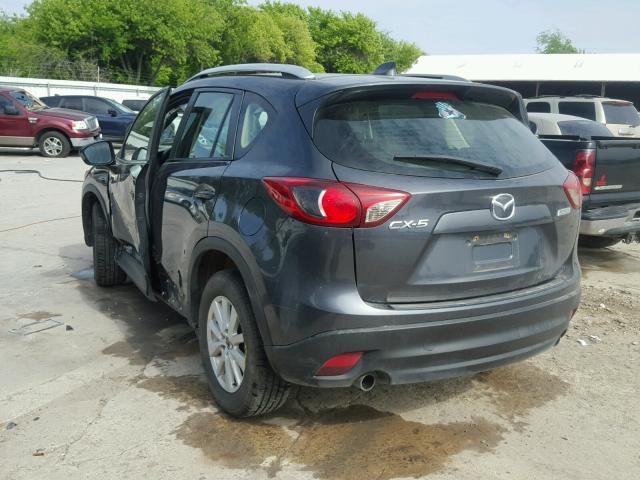 JM3KE2BE3E0337596 - 2014 MAZDA CX-5 SPORT BLACK photo 3