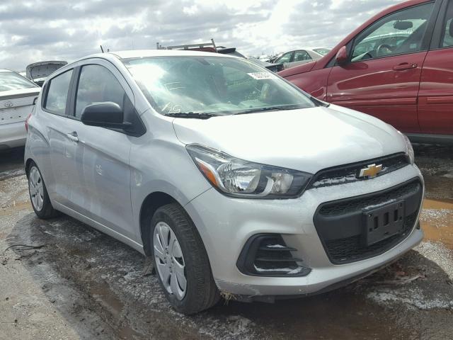 KL8CB6SA7HC772840 - 2017 CHEVROLET SPARK LS SILVER photo 1