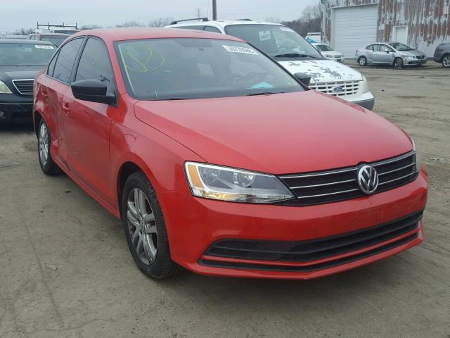 3VW2K7AJ4FM355176 - 2015 VOLKSWAGEN JETTA BASE 红色 照片 1