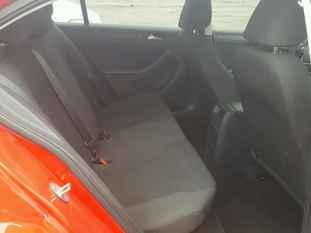 3VW2K7AJ4FM355176 - 2015 VOLKSWAGEN JETTA BASE 红色 照片 6