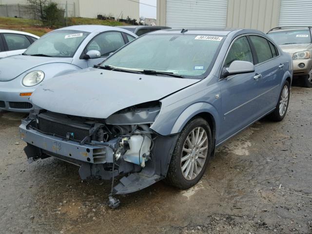 1G8ZV57757F244236 - 2007 SATURN AURA XR BLUE photo 2