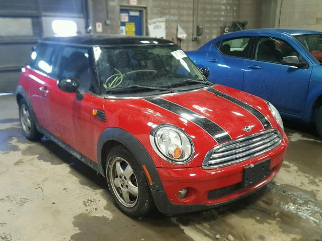 WMWMF3C57ATZ62320 - 2010 MINI COOPER RED photo 1