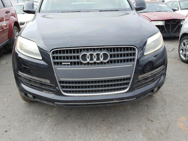 WA1BY74L67D101331 - 2007 AUDI Q7 3.6 QUA BLACK photo 9