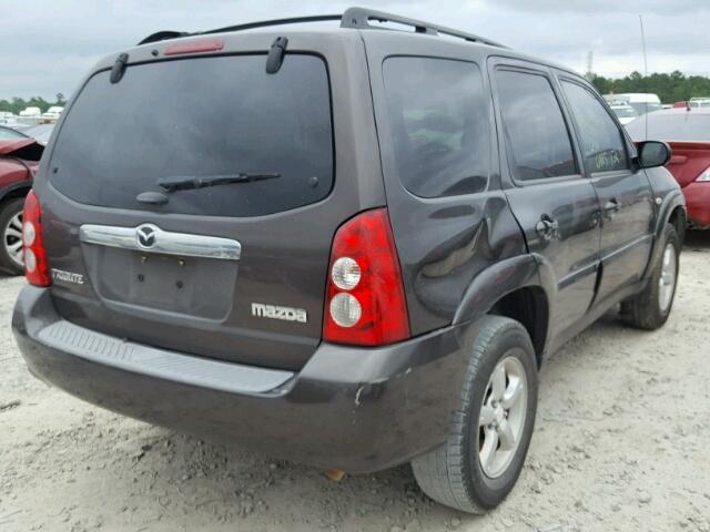 4F2CZ06116KM28532 - 2006 MAZDA TRIBUTE S GRAY photo 4