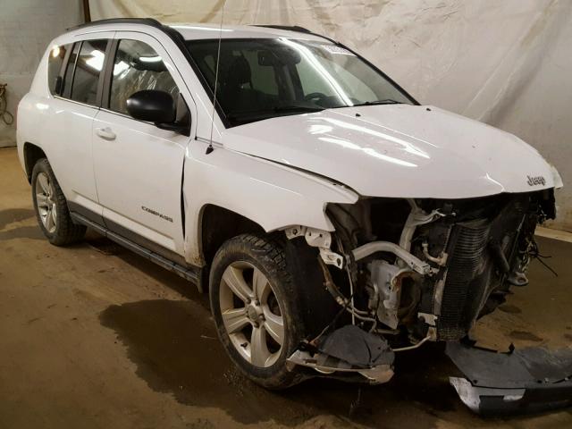 1C4NJDEB1CD505286 - 2012 JEEP COMPASS LA WHITE photo 1