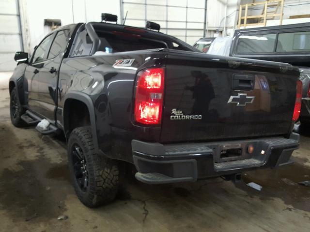 1GCGTDE31G1212328 - 2016 CHEVROLET COLORADO Z BLACK photo 3