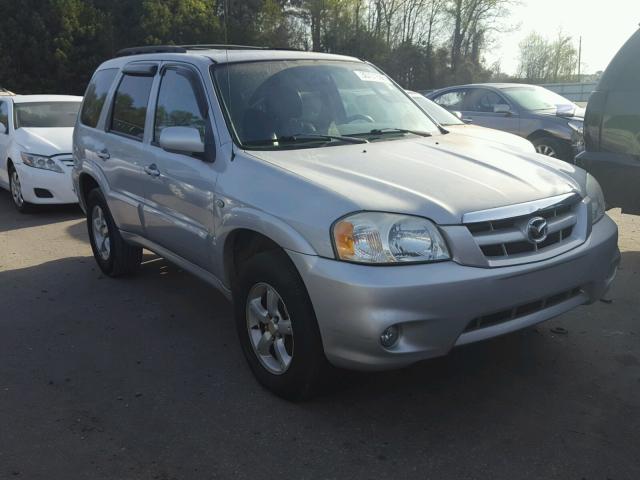 4F2YZ02ZX5KM44308 - 2005 MAZDA TRIBUTE I SILVER photo 1