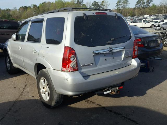 4F2YZ02ZX5KM44308 - 2005 MAZDA TRIBUTE I SILVER photo 3