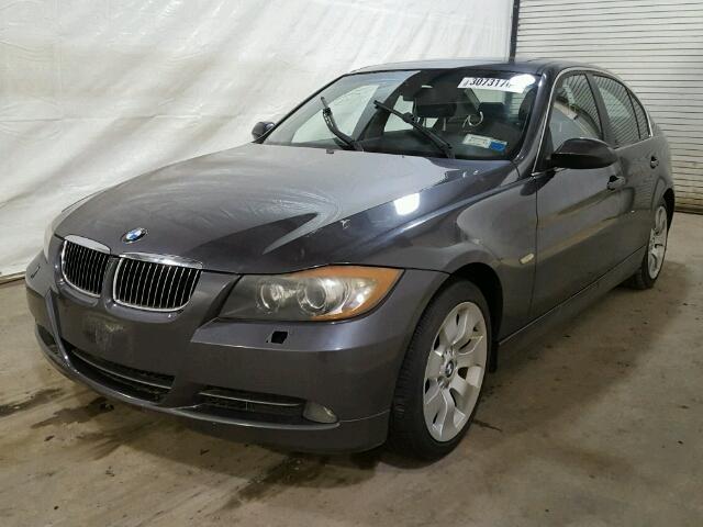 WBAVD33526KV63693 - 2006 BMW 330 XI GRAY photo 2