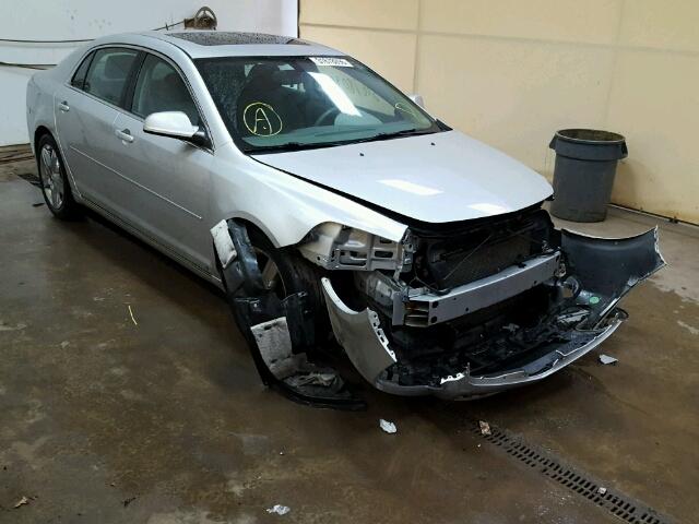 1G1ZH57B69F240628 - 2009 CHEVROLET MALIBU 1LT SILVER photo 1