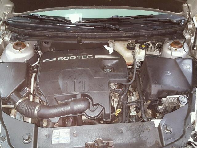 1G1ZH57B69F240628 - 2009 CHEVROLET MALIBU 1LT SILVER photo 7