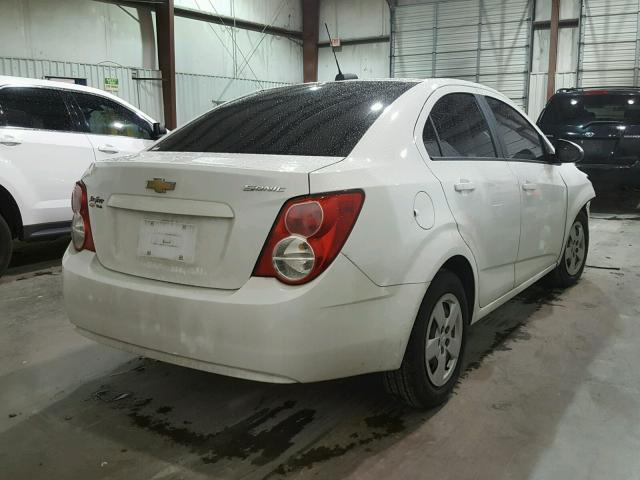 1G1JA5SH9G4150508 - 2016 CHEVROLET SONIC LS 白色 照片 4