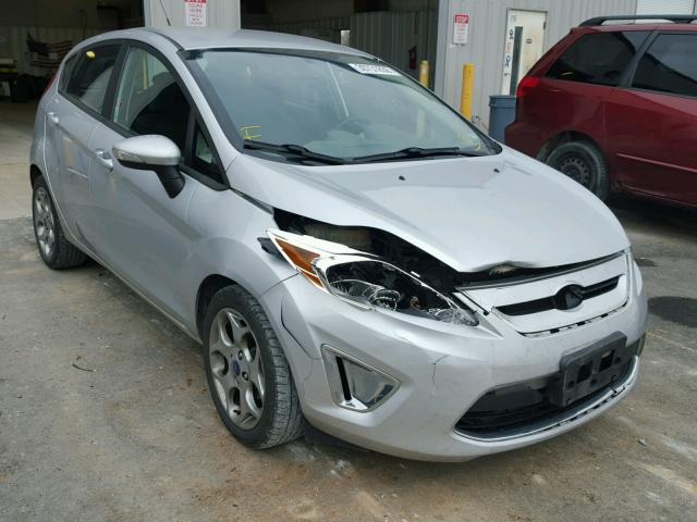 3FADP4FJXCM171690 - 2012 FORD FIESTA SES SILVER photo 1