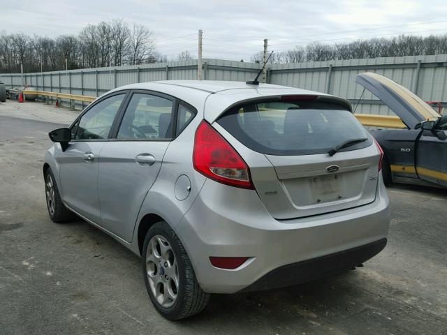 3FADP4FJXCM171690 - 2012 FORD FIESTA SES SILVER photo 3