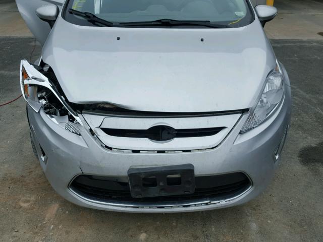 3FADP4FJXCM171690 - 2012 FORD FIESTA SES SILVER photo 7