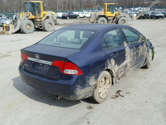 2HGFA1F39BH515514 - 2011 HONDA CIVIC VP BLUE photo 4