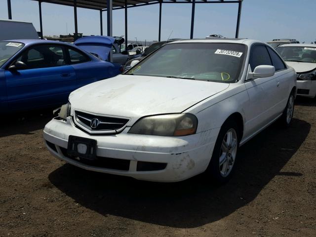 19UYA42693A015332 - 2003 ACURA 3.2CL TYPE WHITE photo 2