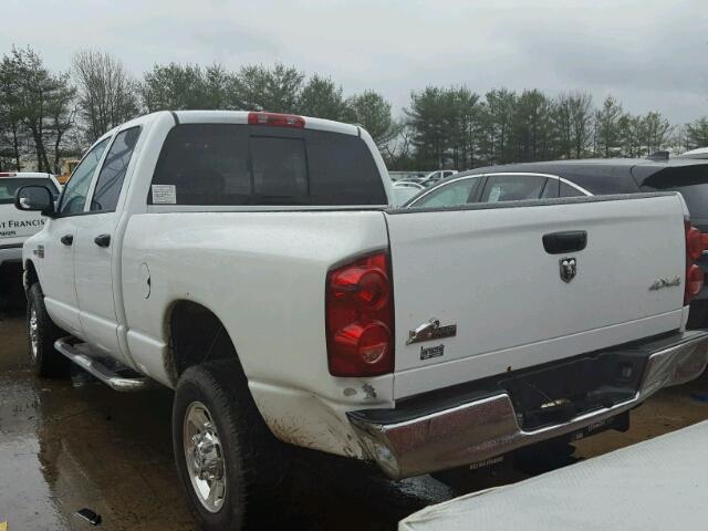 3D7KS28D68G135535 - 2008 DODGE RAM 2500 S WHITE photo 4