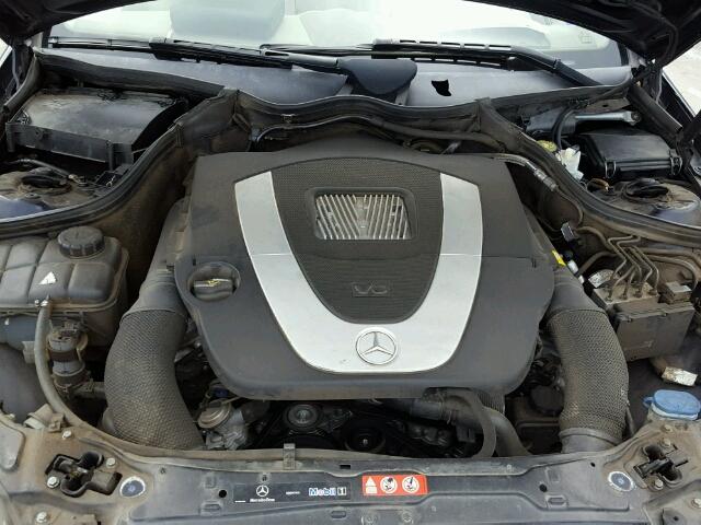 WDBTJ56H67F210287 - 2007 MERCEDES-BENZ CLK 350 BLACK photo 7