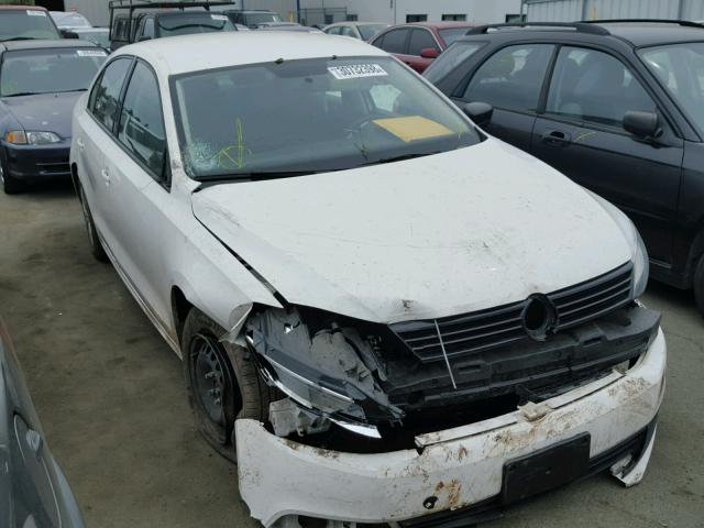 3VW2K7AJ6EM207710 - 2014 VOLKSWAGEN JETTA BASE 白色 照片 1