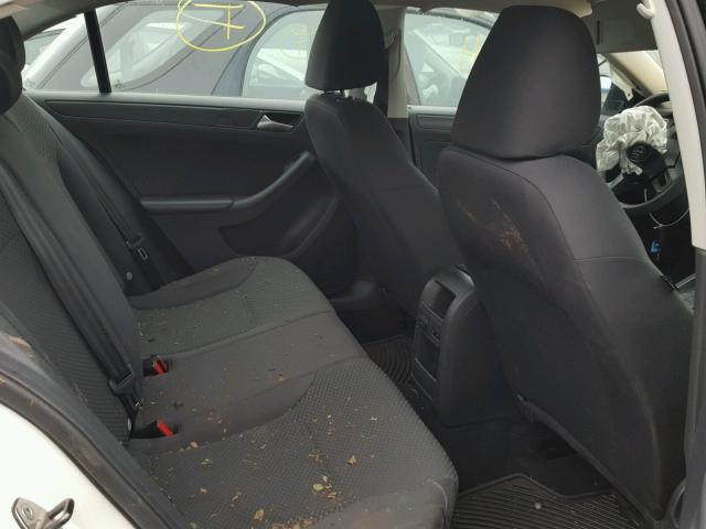 3VW2K7AJ6EM207710 - 2014 VOLKSWAGEN JETTA BASE 白色 照片 6