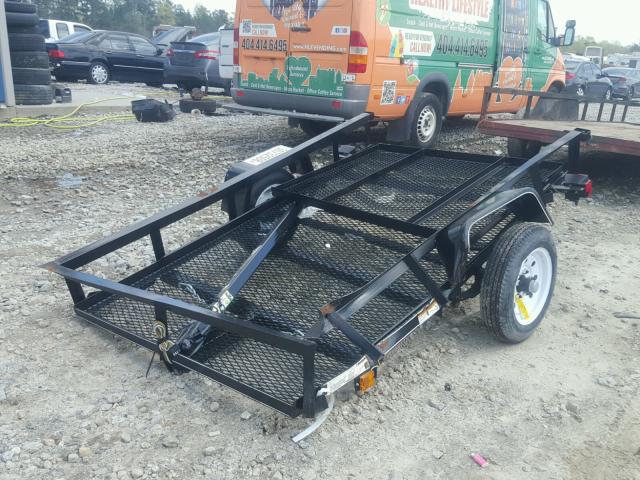 4YMBU0719JG027165 - 2018 UTILITY TRAILER BLACK photo 2