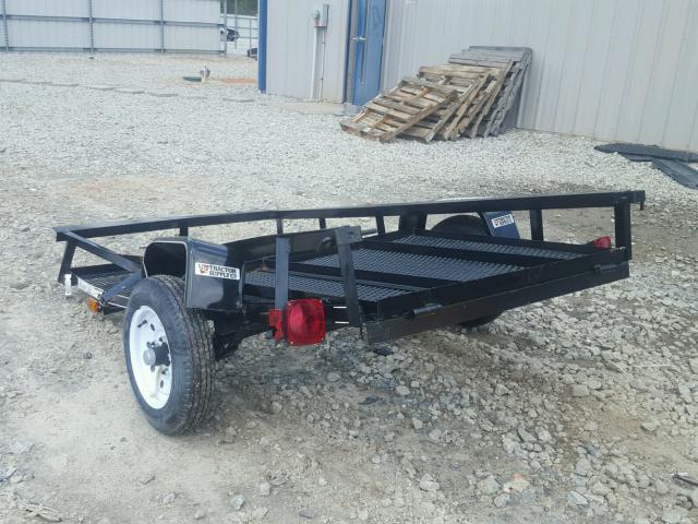 4YMBU0719JG027165 - 2018 UTILITY TRAILER BLACK photo 3