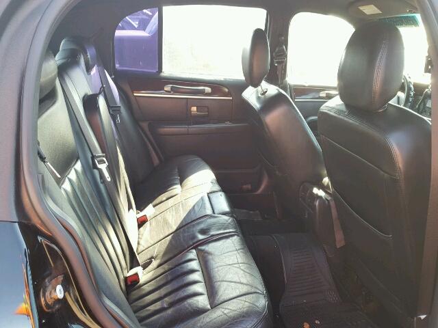 1LNHM84W07Y632962 - 2007 LINCOLN TOWN CAR E BLACK photo 6