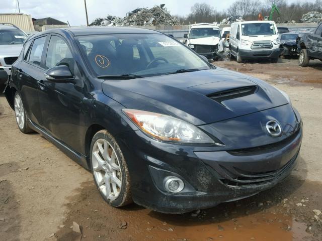 JM1BL1H48A1318473 - 2010 MAZDA SPEED 3 BLACK photo 1