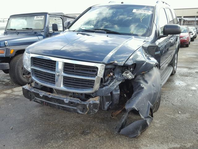 1D8JB18T59F700241 - 2009 DODGE DURANGO HY BLUE photo 9