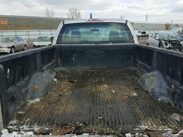 1FTRF12277NA82221 - 2007 FORD F150 SILVER photo 6