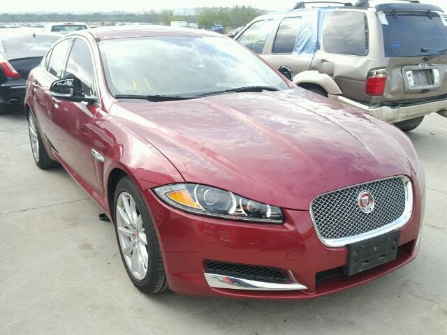 SAJWA0ES3EPU21826 - 2014 JAGUAR XF RED photo 1