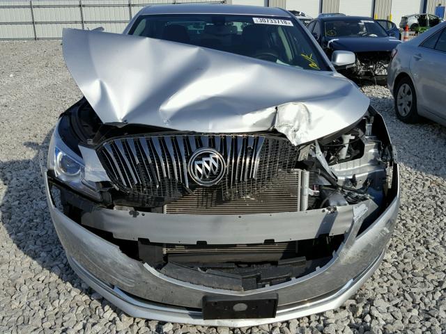 1G4GB5G30FF202053 - 2015 BUICK LACROSSE SILVER photo 9