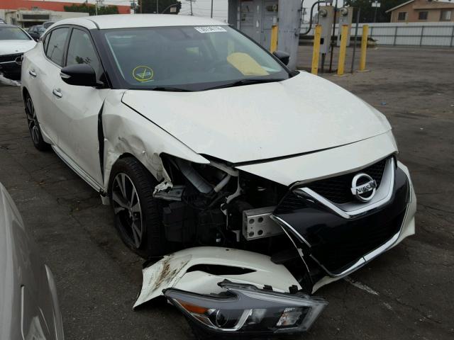 1N4AA6APXGC413185 - 2016 NISSAN MAXIMA 3.5 WHITE photo 1