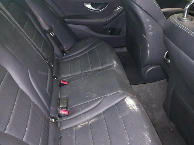 55SWF4KB1JU246135 - 2018 MERCEDES-BENZ C 300 4MAT BLUE photo 6