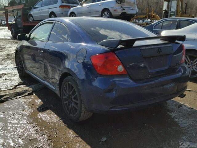 JTKDE177250050720 - 2005 TOYOTA SCION TC 蓝色 照片 3