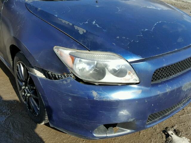 JTKDE177250050720 - 2005 TOYOTA SCION TC 蓝色 照片 9