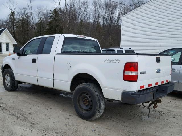 1FTPX14526FA31715 - 2006 FORD F150 WHITE photo 3