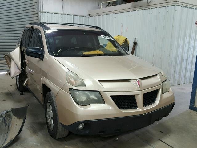 3G7DA03E12S587051 - 2002 PONTIAC AZTEK GOLD photo 1